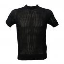 GIROCOLLO MAGLIA TRAFORATA ME2982SS Nero