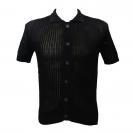 TRAFORATO CARDIGAN ME2984SS Nero