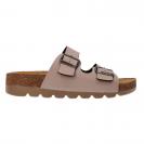 Berry doppia fibbia platform Beige