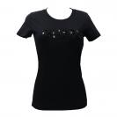  CN SS LOGO SEGQUINS TEE Nero