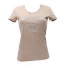 SS CN SHINY TRIANGLE TEE Beige