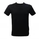 LOGO RICAMATO T-SHIRT SLIM Nero