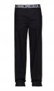 LOGO TROUSERS DRILL Nero