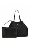 ADELASIA LARGE 2 IN 1 TOTE Nero