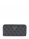 LAUREL II SLG LARGE ZIP AROUND Nero Nero