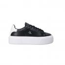 FLATFORM LACE UP LTH MET MG Nero