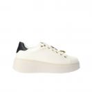 GB971 Eco leather charm logo Bianco