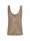 SL SN OPEN STITCH AVA TANK Oro