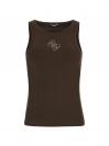 NEW SL ROUND NK GUENDALINA TOP Marrone