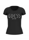 CN SS GUESS LOGO TEE Nero
