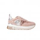 Maxi wonder 01 suede e paillettes Rosa 