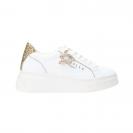 New Addict leather platform Oro