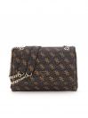 NOELLE II CNVRTBLE XBODY FLAP marrone monogram