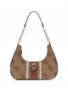 ERENIA TOP ZIP SHOULDER BAG Beige
