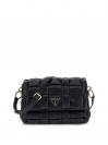 MARION FLAP SHOULDER BAG Nero