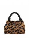 SHAIDA TOP HANDLE CROSSBODY marrone
