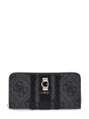 ERENIA SLG LARGE ZIP AROUND Nero
