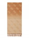 SCARF JACQUARD 40X180 Marrone