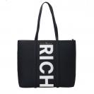 SHOPPING BAG NIEPI Nero argento