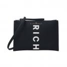 POCHETTE ANYAMI Nero argento