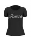 SS LOGO HOT FIX TEE Nero