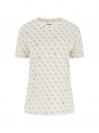 4G RHOMBUS STUDS SS T-SHIRT Bianco