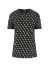4G RHOMBUS STUDS SS T-SHIRT Nero