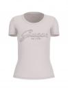 CN SS EMBRO SCRIPT LOGO TEE Beige Crema